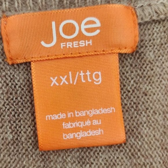 Joe Fresh camel color poncho XXL - Picture 2 of 8